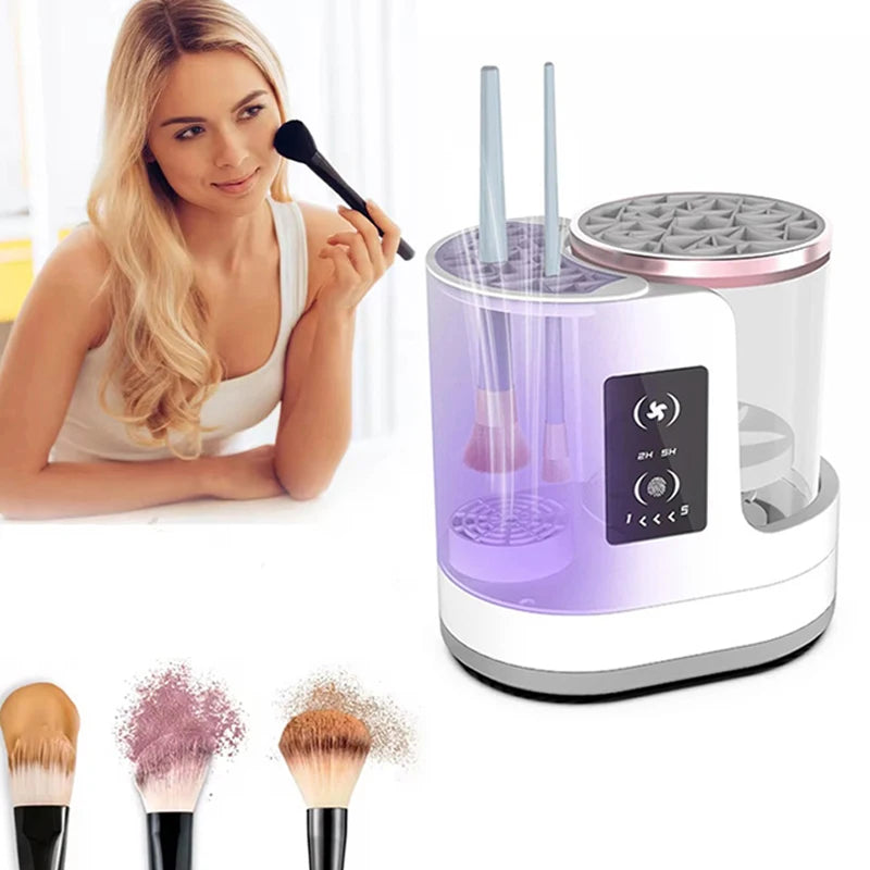 3 IN 1 Electric Makeup Brush Cleaner Machine